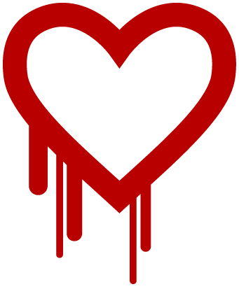 Logo des Heartbleed-Bugs